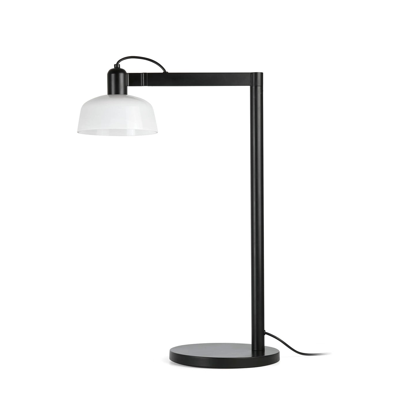 TATAWIN White glass table lamp