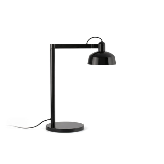 Lámpara de mesa de metal negro TATAWIN