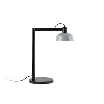 TATAWIN grayish blue metal table lamp