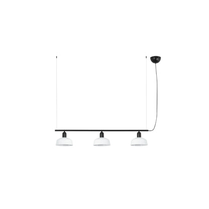 TATAWIN S metal 3L White pendant lamp