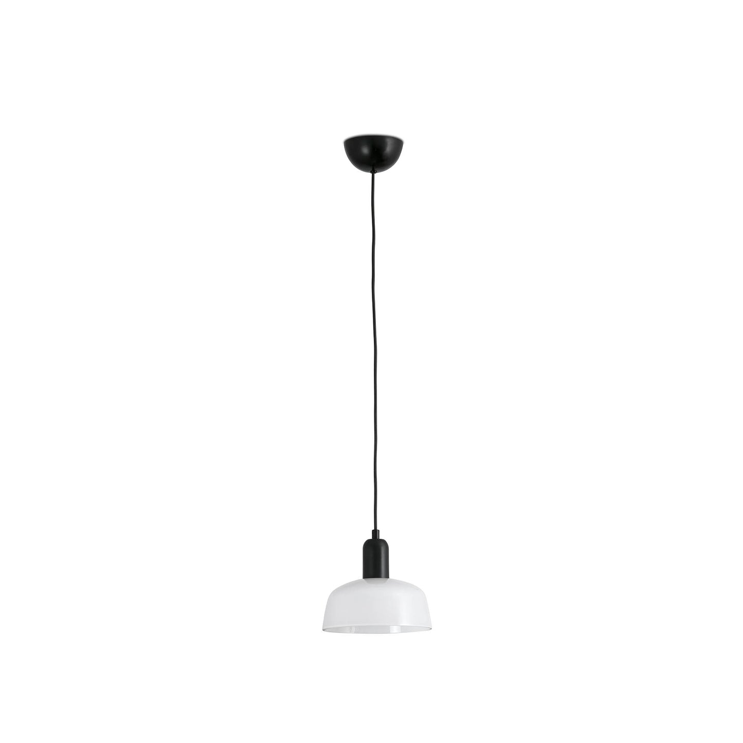 TATAWIN S White glass pendant lamp