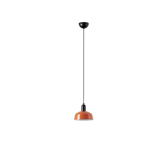 Pendant lamp TATAWIN PANT. METAL S ORANGE RED.1xE27