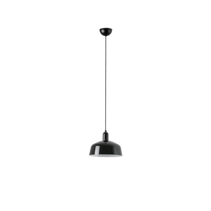 TATAWIN M metal 1L Black pendant lamp