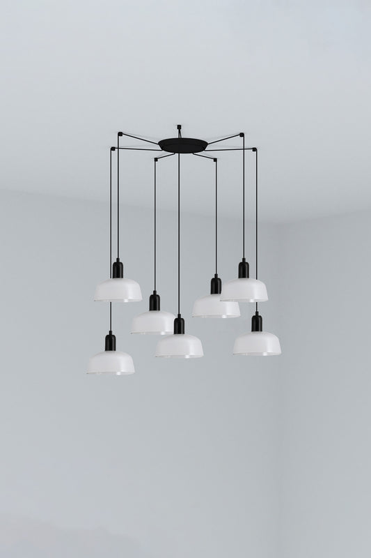 Pendant lamp TATAWIN PENDANT LAMPSHADE S WHITE 1xE27 7L