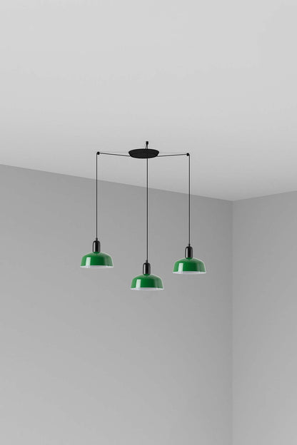 TATAWIN S metal 3L roheline rippvalgusti