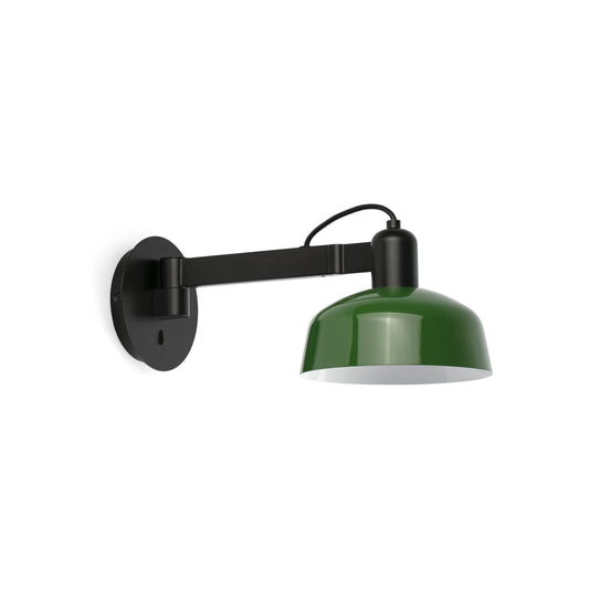 TATAWIN Grey metal wall lamp arm