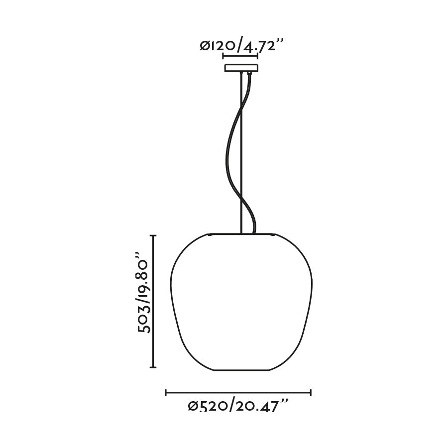 TIERRA 520 pendant lamp