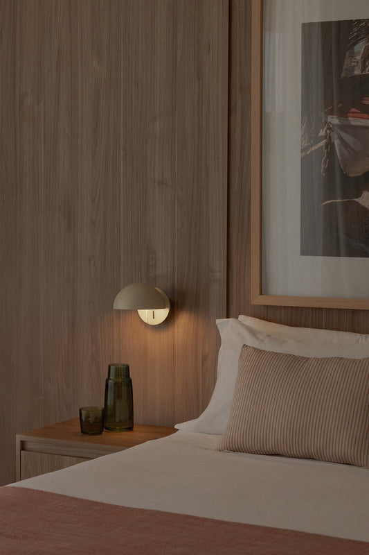 Wall light MATILDA BEIGE WALL SCONCE 1xE14