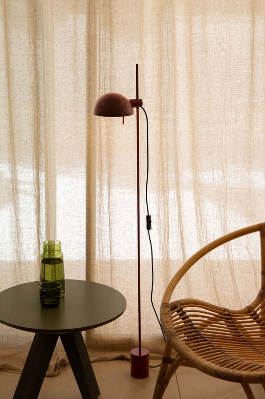 Floor lamp MATILDA GARNET LIVING ROOM FLOOR 1xE14
