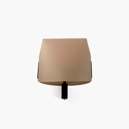 LUANG Black/camel wall lamp
