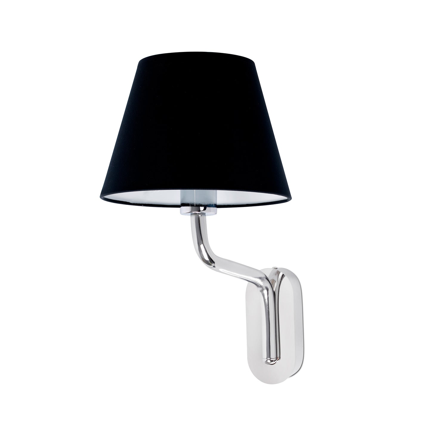 ETERNA Chrome/black wall lamp