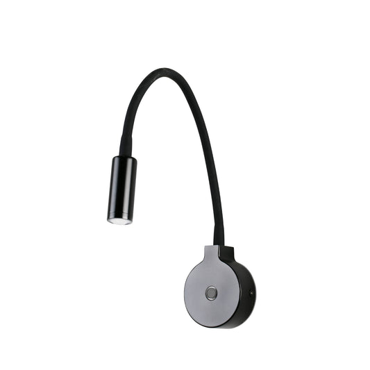 PIXIE Black reader wall lamp