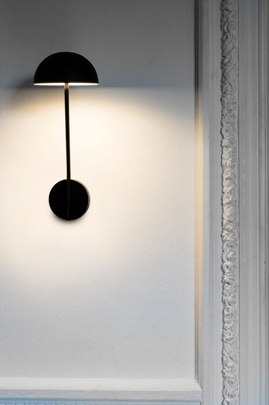 Wall light PURE BLACK WALL LAMP 6W LED 3000K