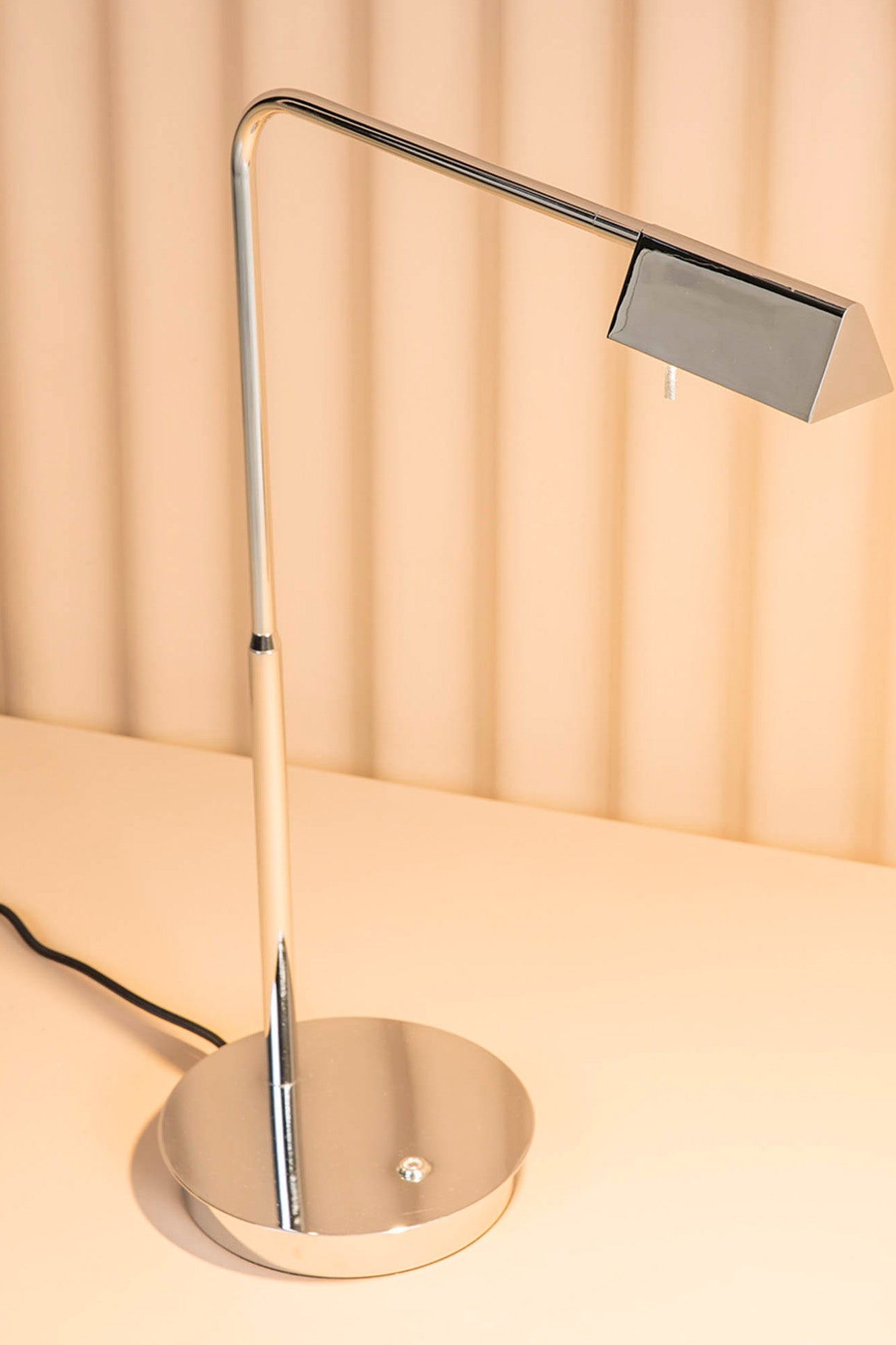 ACADEMY Chrome table lamp
