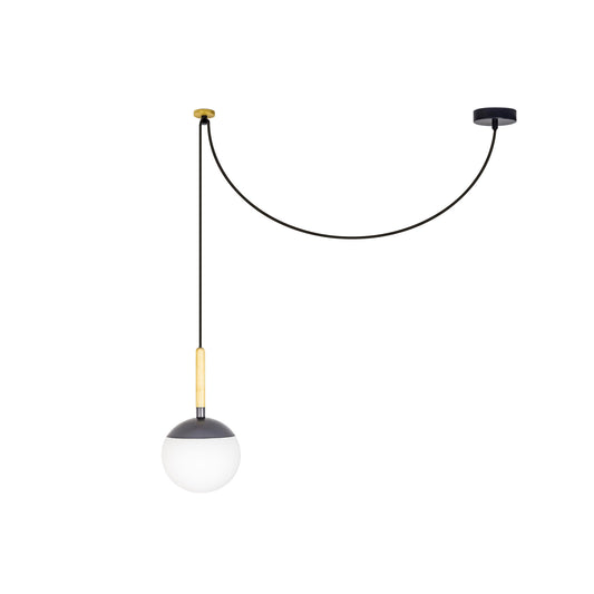 Pendant lamp Dark Gray PC Pendant Light E27 40W