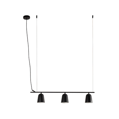 STUDIO Lineal Black lineal pendant lamp