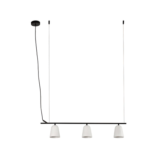 Pendant lamp STUDIO LINEAR PENDANT LIGHT S WHITE 3xE14
