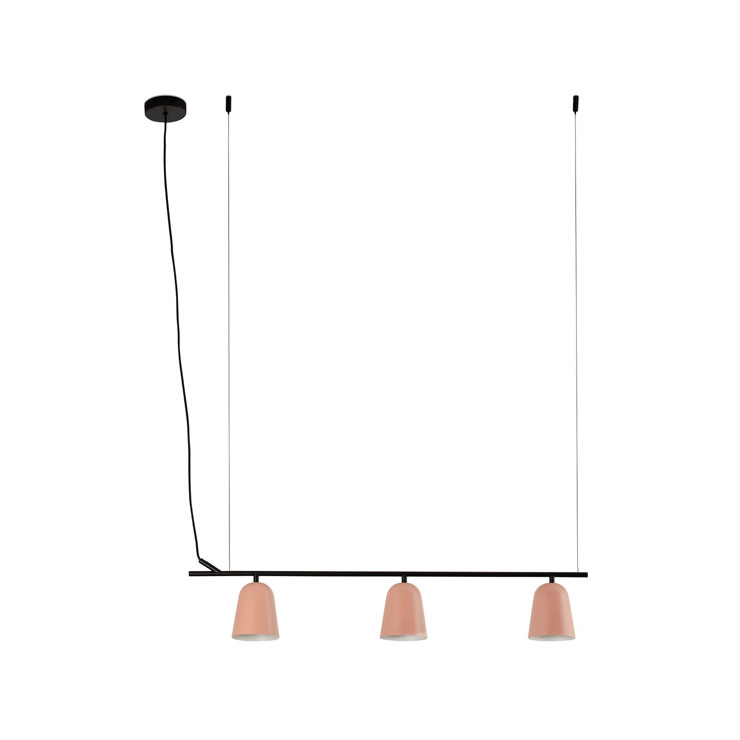 STUDIO Lineal pink lineal pendant lamp