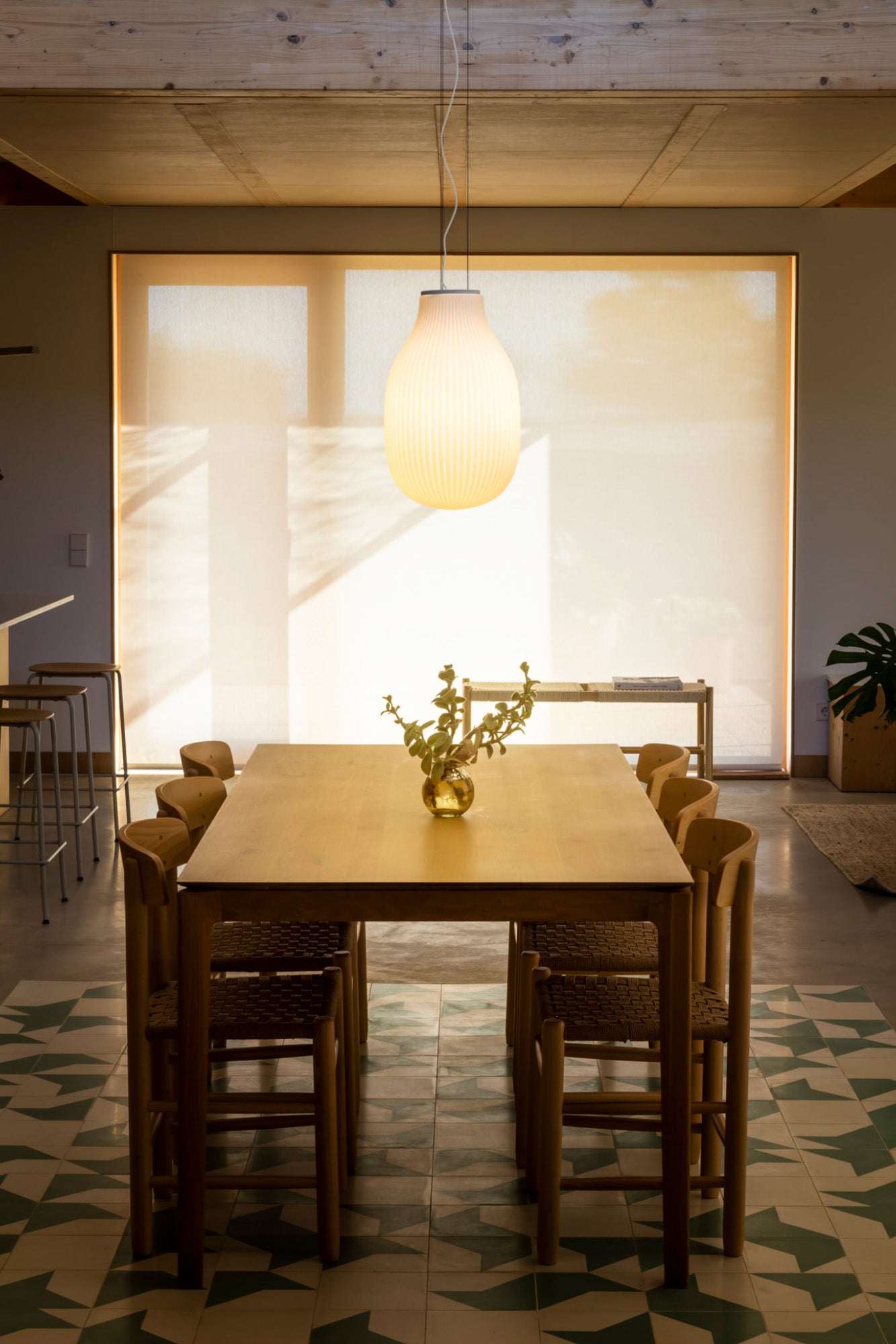 ISABELLE 310 White pendant lamp
