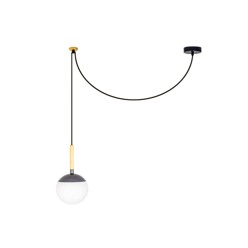 Rippvalgusti DARK GREY PENDANT MINE E27 40W