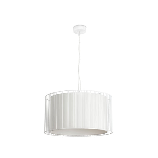 Pendant lamp LINDA PENDANT 1L E27 WHITE