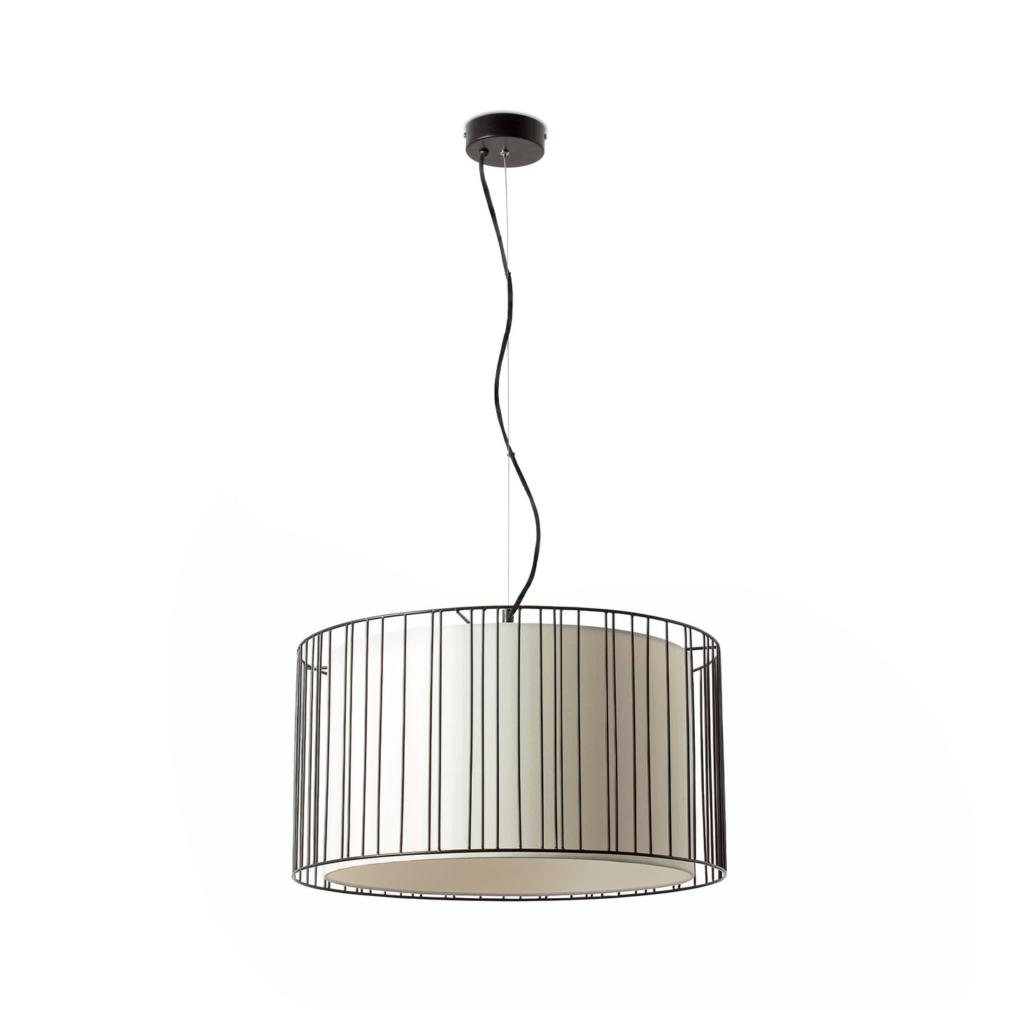 LINDA Black pendant lamp