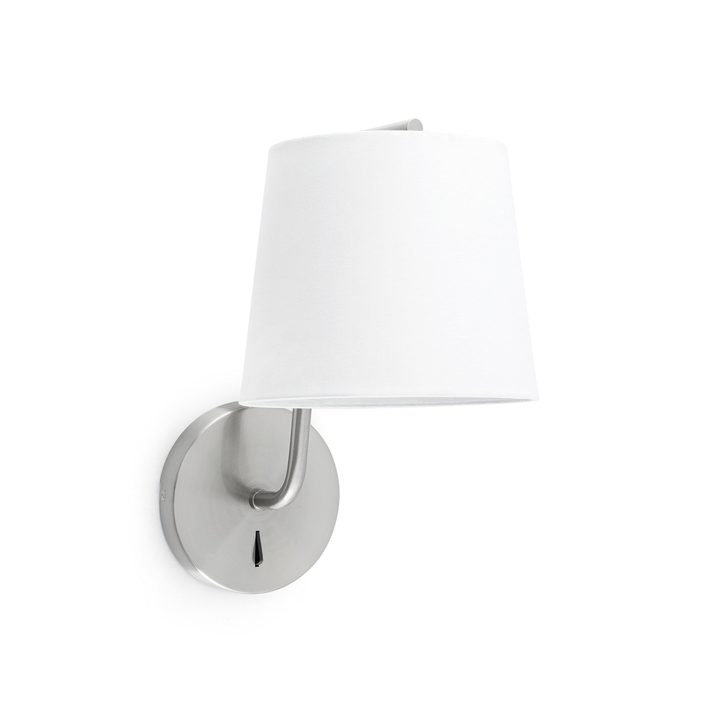 BERNI Satin nickel wall lamp