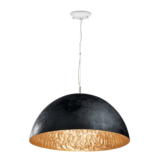 Pendant lamp MAGMA-P BLACK/GOLD 3xE27 60W