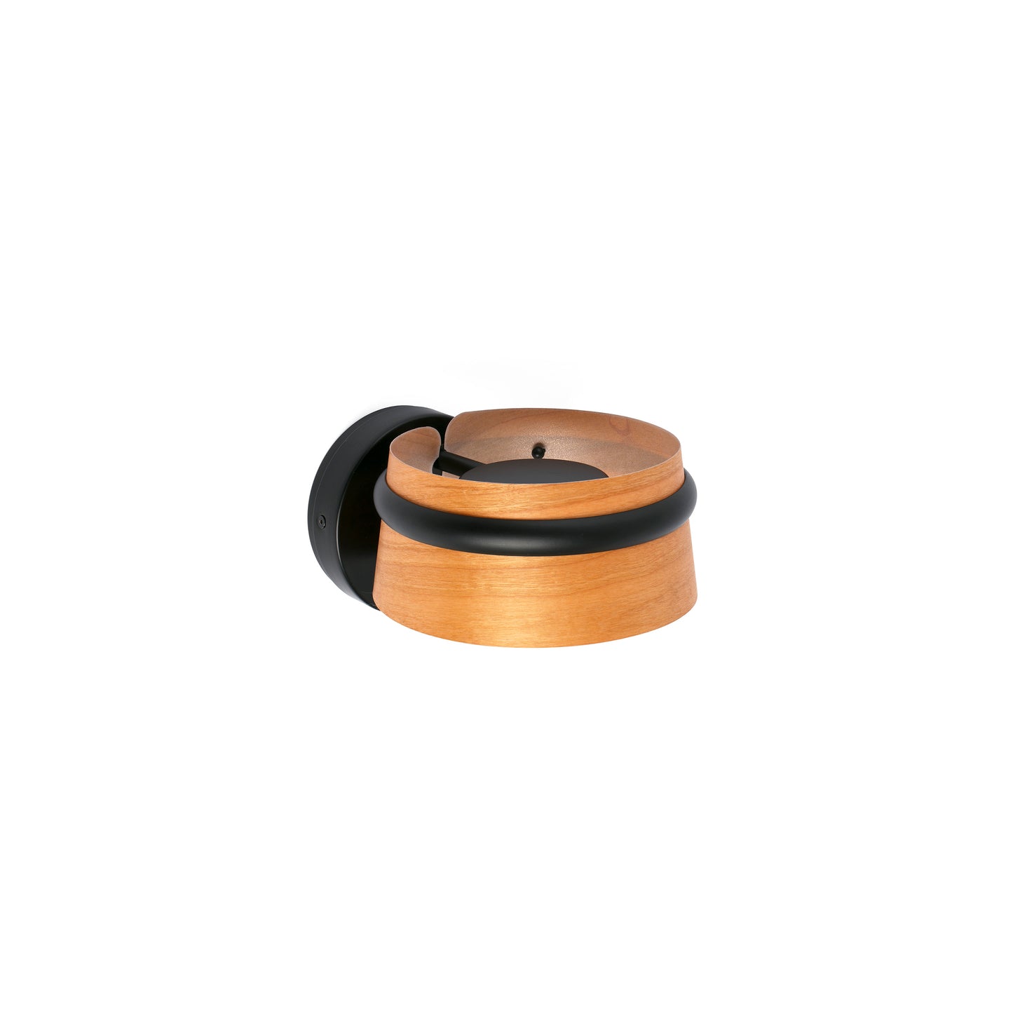 LOOP Black wall lamp