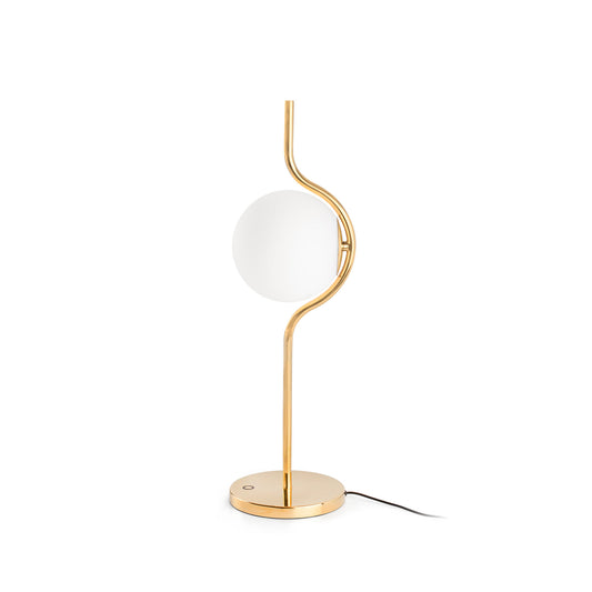 LE VITA Gold lámpara de mesa regulable