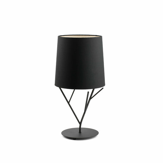 Lámpara de mesa negra TREE
