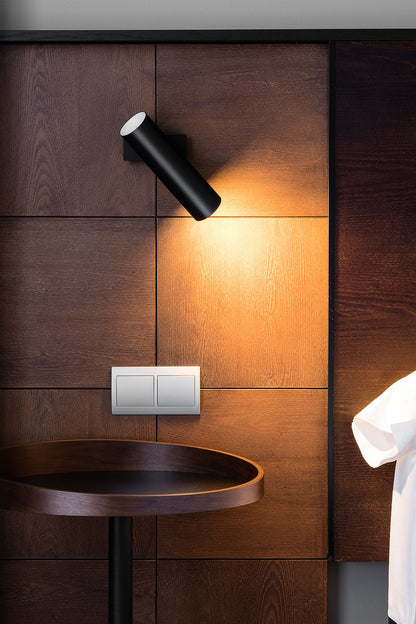 LINK Black wall lamp
