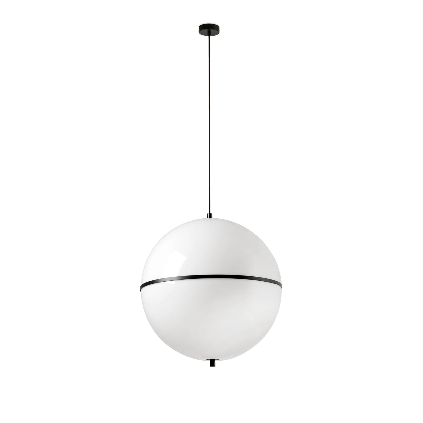 DOME M Black pendant lamp