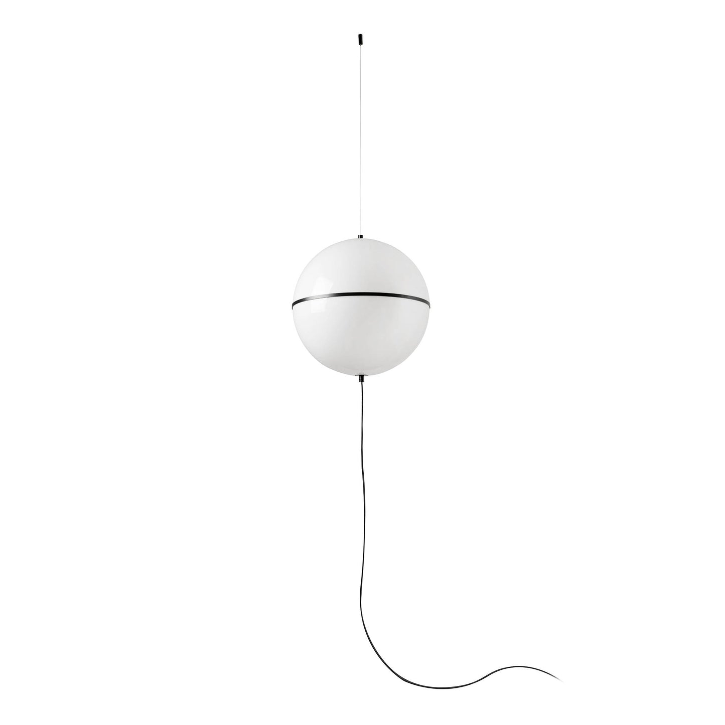 DOME M Black pendant with switch