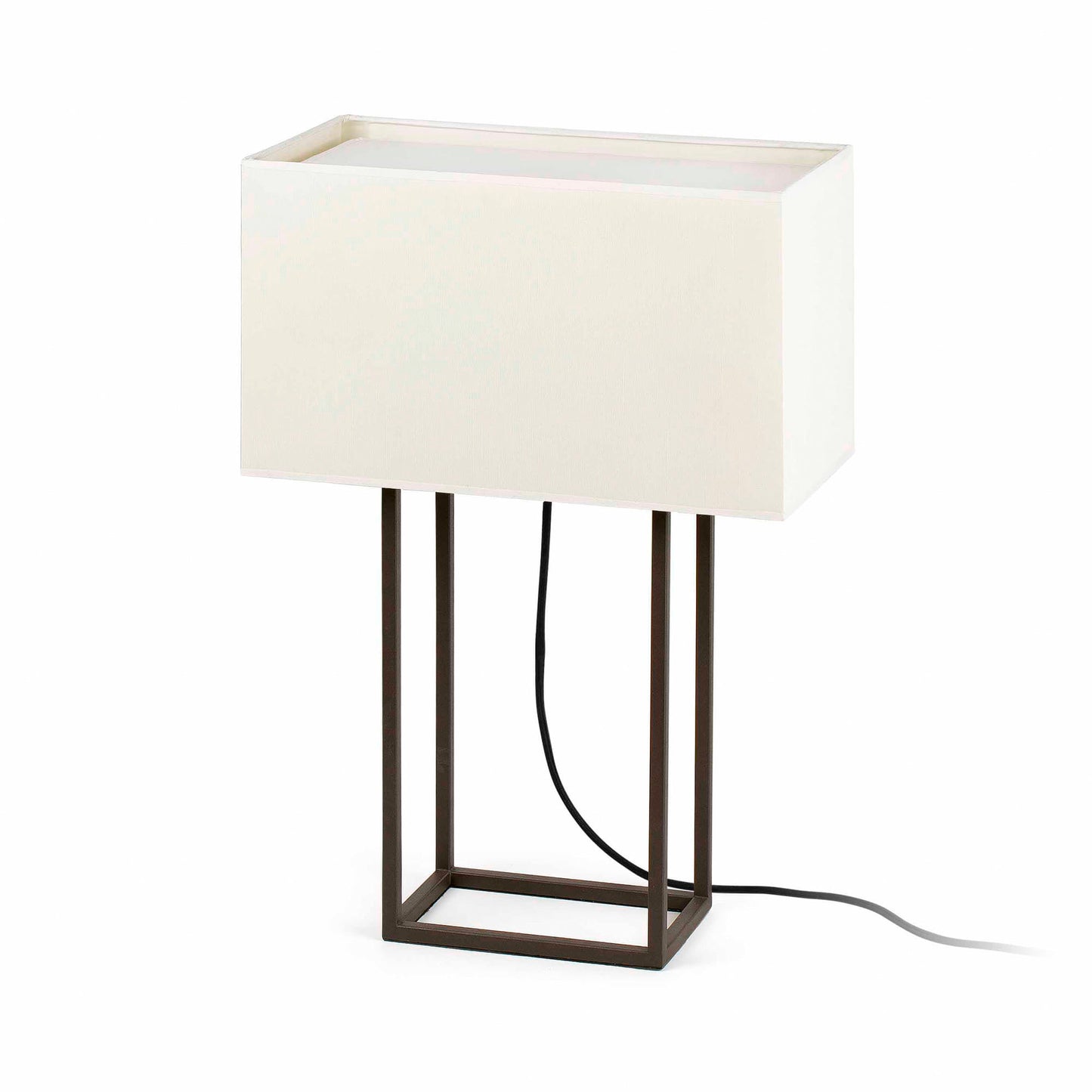 VESPER Brown and beige table lamp