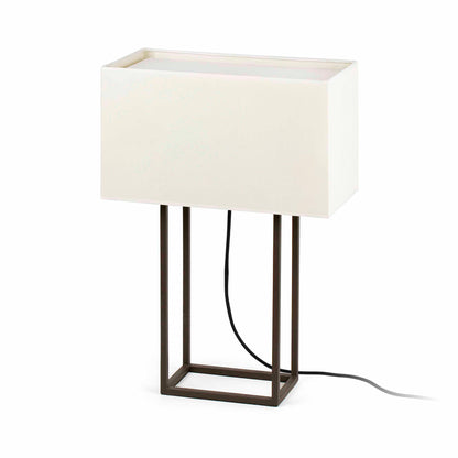VESPER Brown and beige table lamp