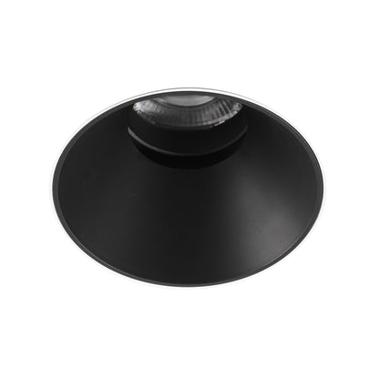 DEEP60 Downlight round without frame black 15° 3000K CRI90 stripy