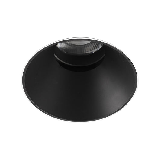 DEEP60 Downlight round without frame black 36° 3000K CRI90 stripy