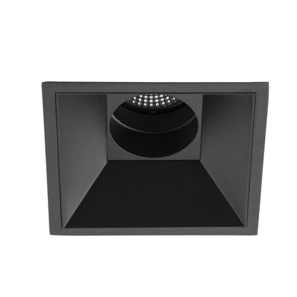 DEEP60 Downlight square black 15° 4000K CRI90 honeycomb