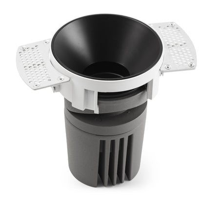 DEEP78 Downlight round without frame black 15° 4000K CRI90