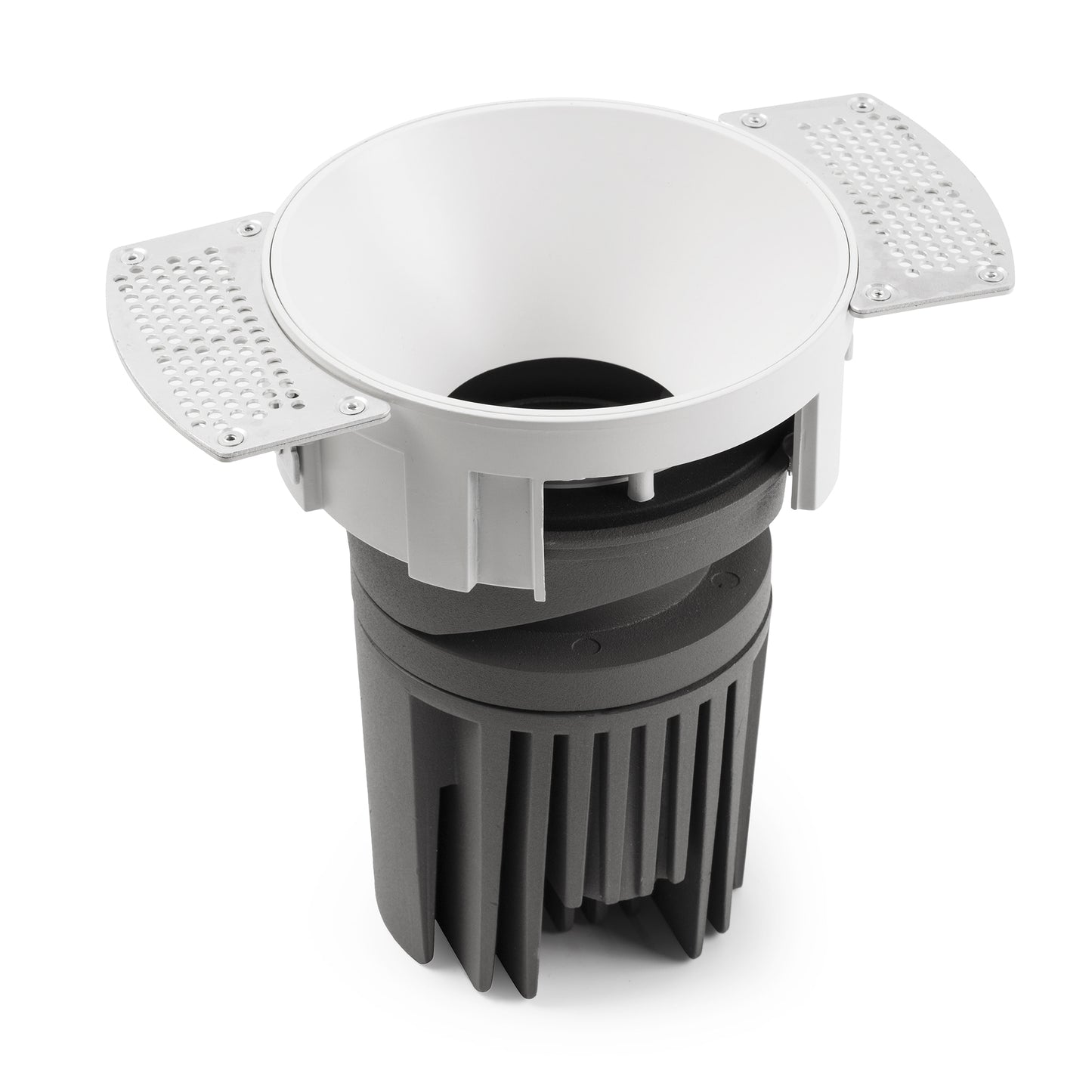 DEEP90 Downlight round without frame white 36° 4000K CRI90 stripy