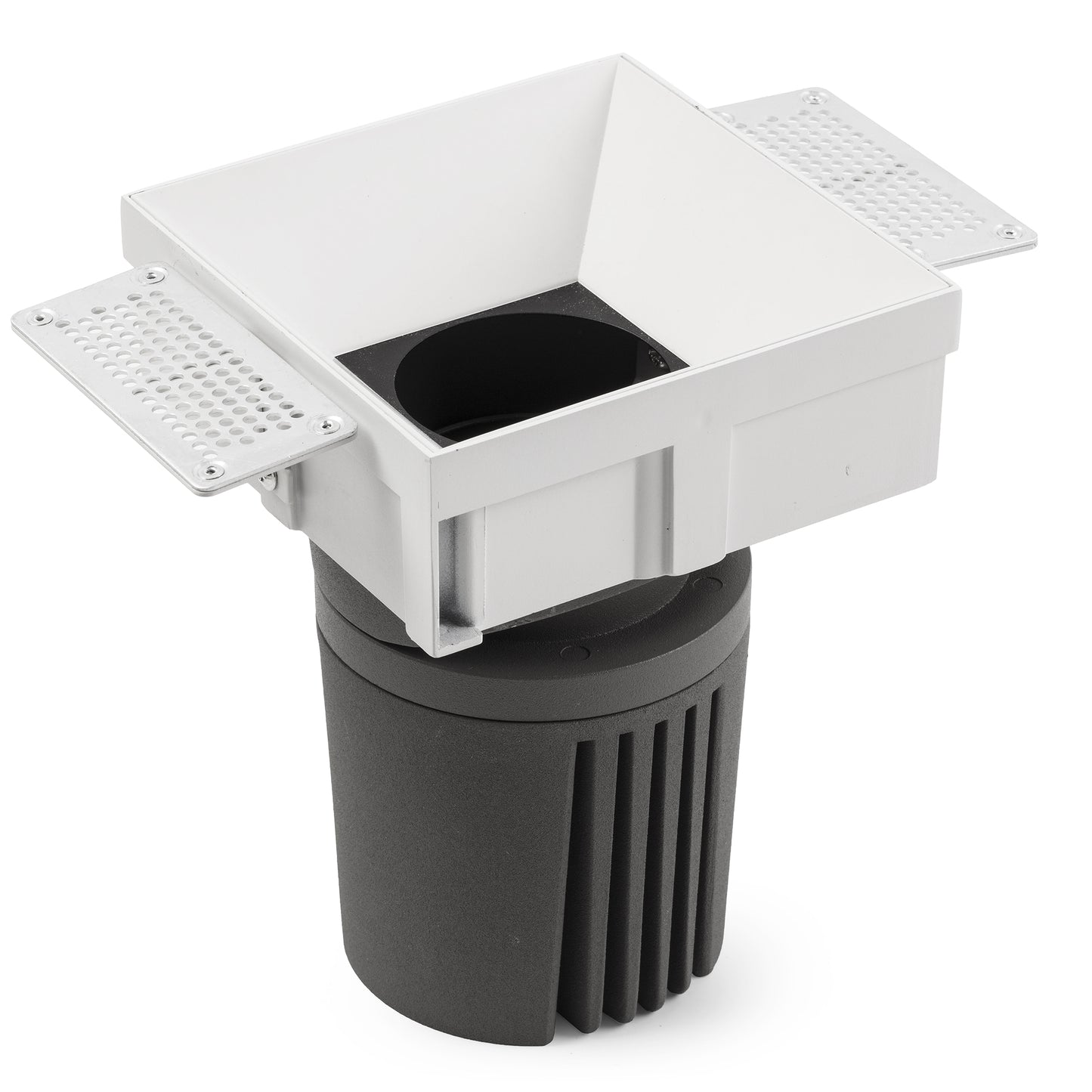 DEEP90 Downlight square without frame white 60° 4000K CRI90 honeycomb