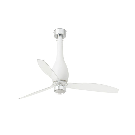 ETERFAN M LED Mattvalge/läbipaistev ventilaator 3000K