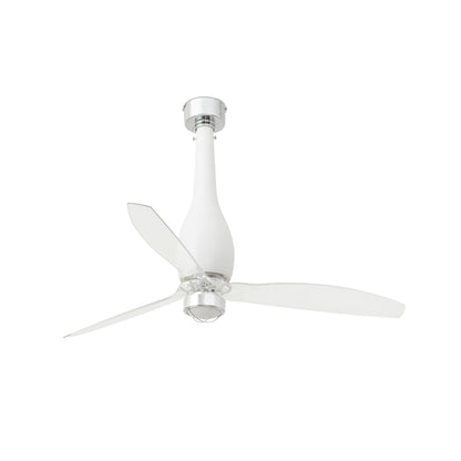 ETERFAN M LED Mattvalge/läbipaistev ventilaator 3000K