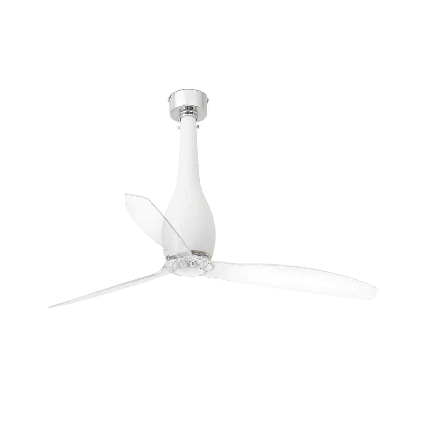 ETERFAN Matt valge/läbipaistev ventilaator