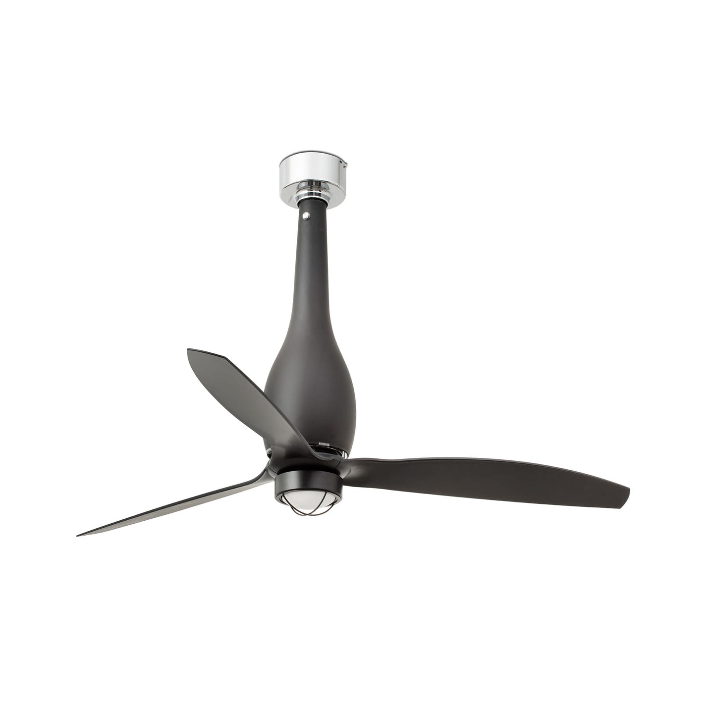 ETERFAN M LED Matt must ventilaator 3000K