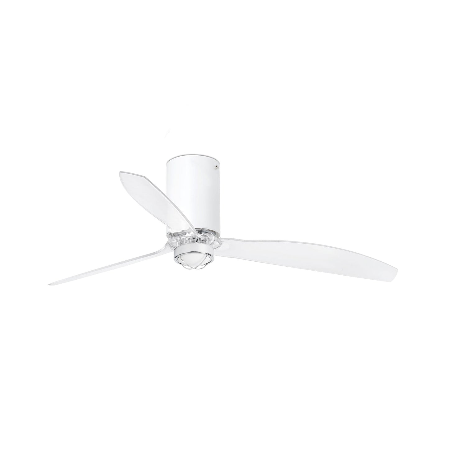 MINI TUBE VENTILAATOR M LED Mattvalge/läbipaistev ventilaator 3000K