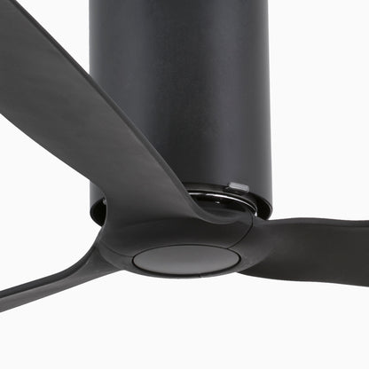 Потолочный вентилятор без подсветки MINI TUBE FAN Ø1280 MM MATTE BLACK 3 BLACK BLADES