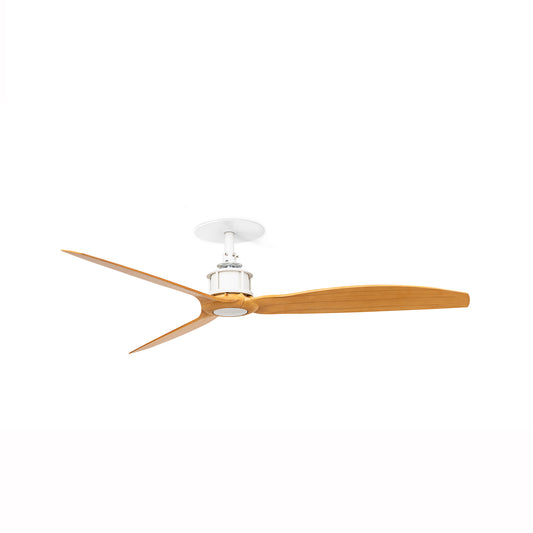 JUST FAN RECESSED M Ventilador blanco/maple