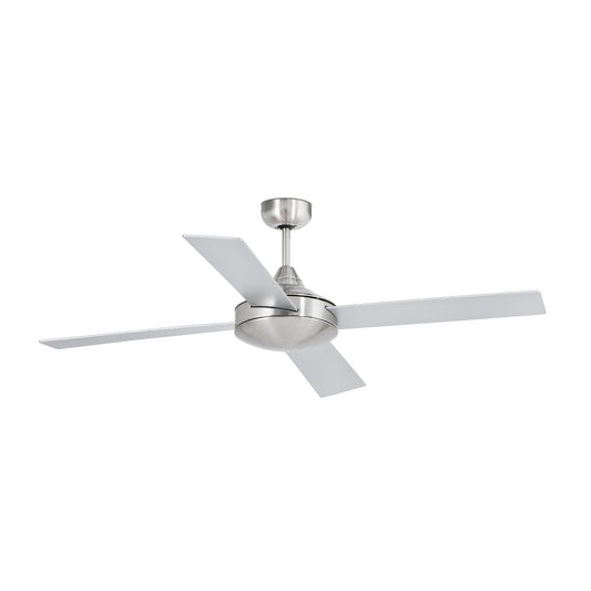 Ceiling fan without light 110V MALLORCA Ø1320MM MATT NICKEL 4 BLADES